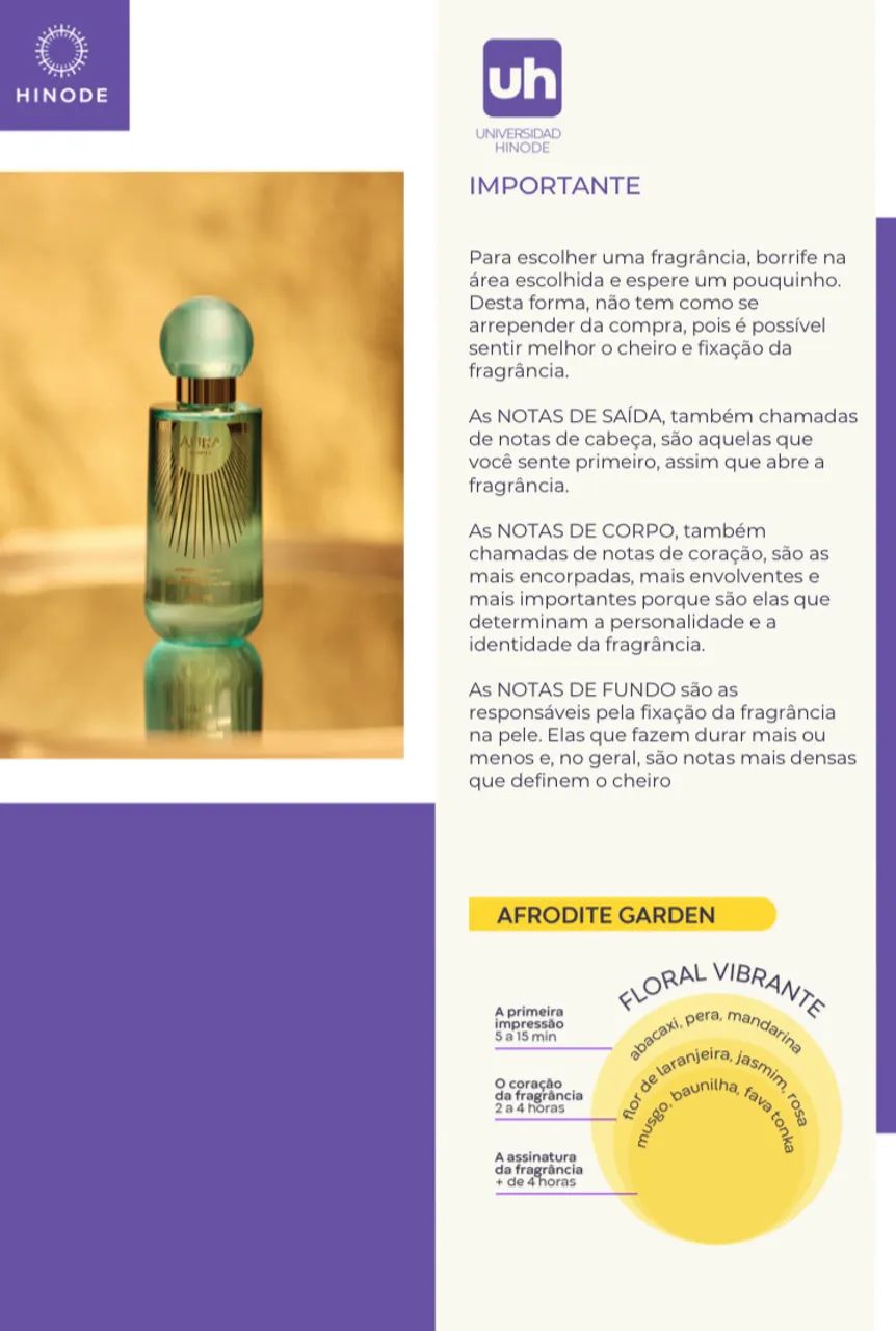 BODY SPLASH  AFRODITE GARDEM HINODE E AURA BEAUTY JADE PICON 200ML  - Foto 3