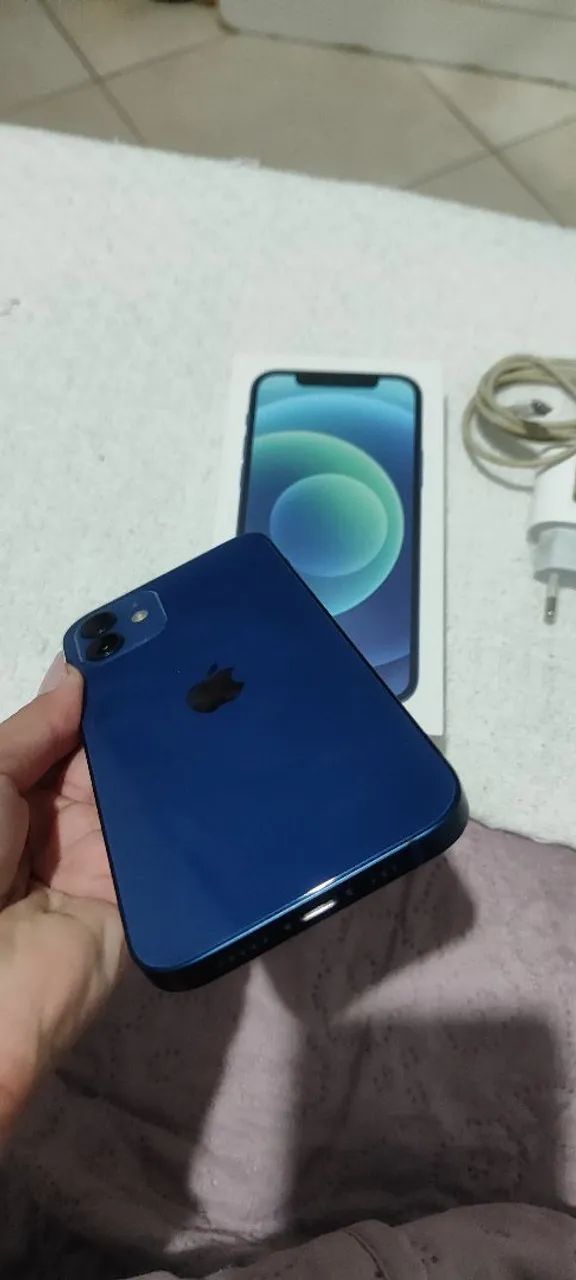iPhone 12 64gb 4gb Azul Petróleo - Celulares e Smartphones
