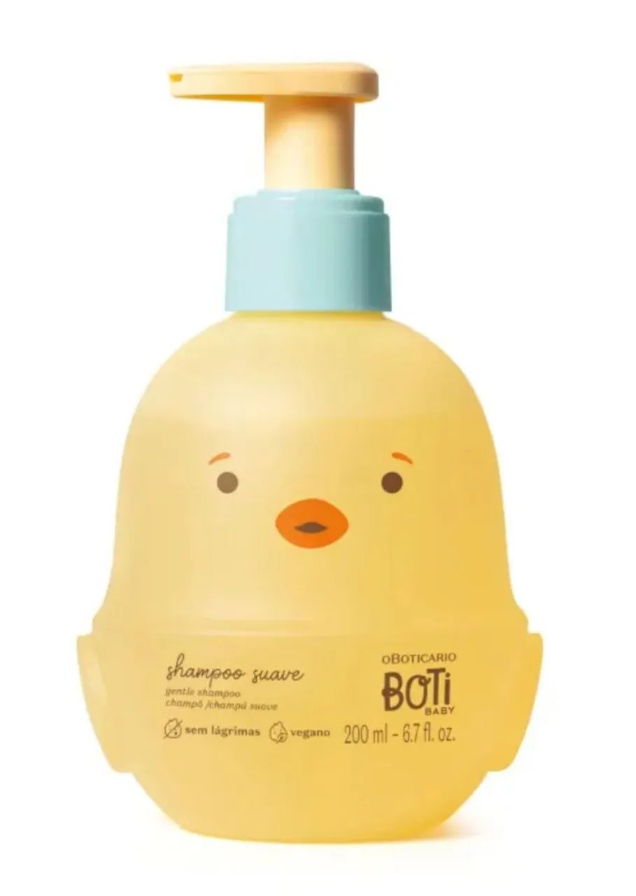 Shampoo Suave para Bebês Boti Baby - 200ml