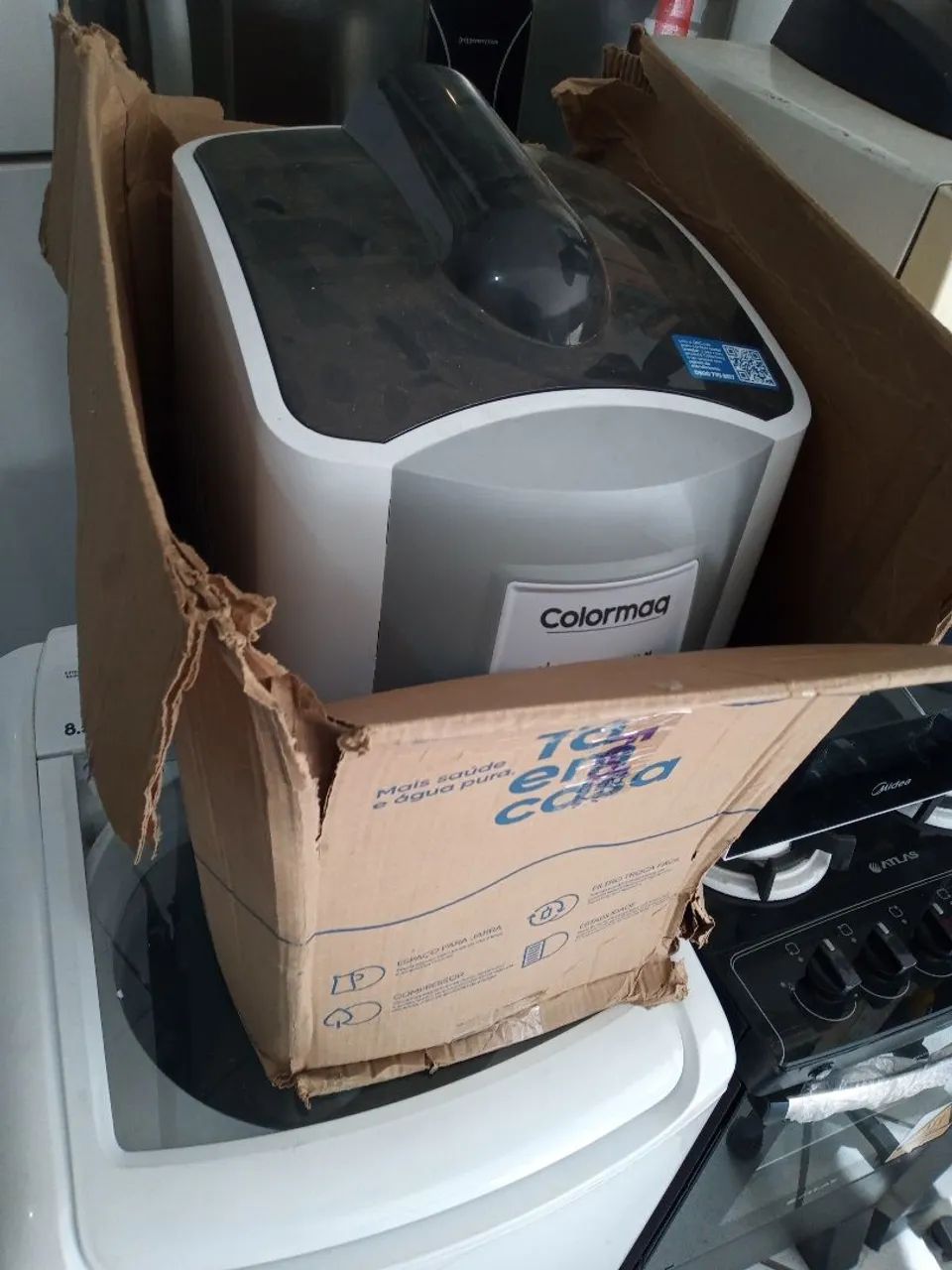 Purificador De Água Colormaq Premium Com Compressor, Branco, - Foto 5