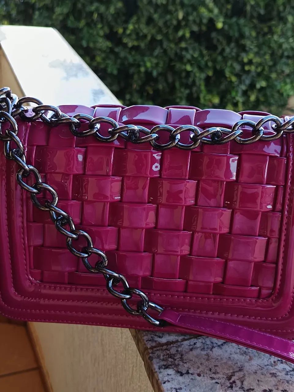 Bolsa feminina verniz  - Foto 3