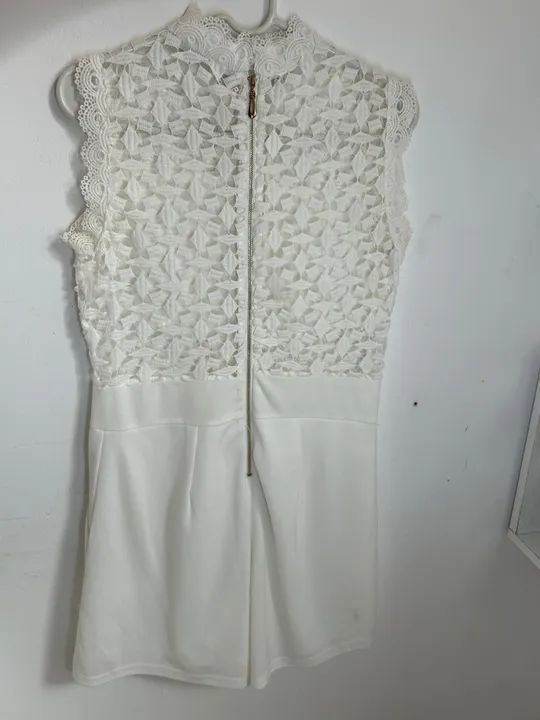 Macacão Branco de Renda - Foto 3