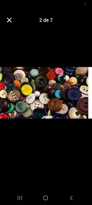 Botões 1000 unidades  - Foto 2