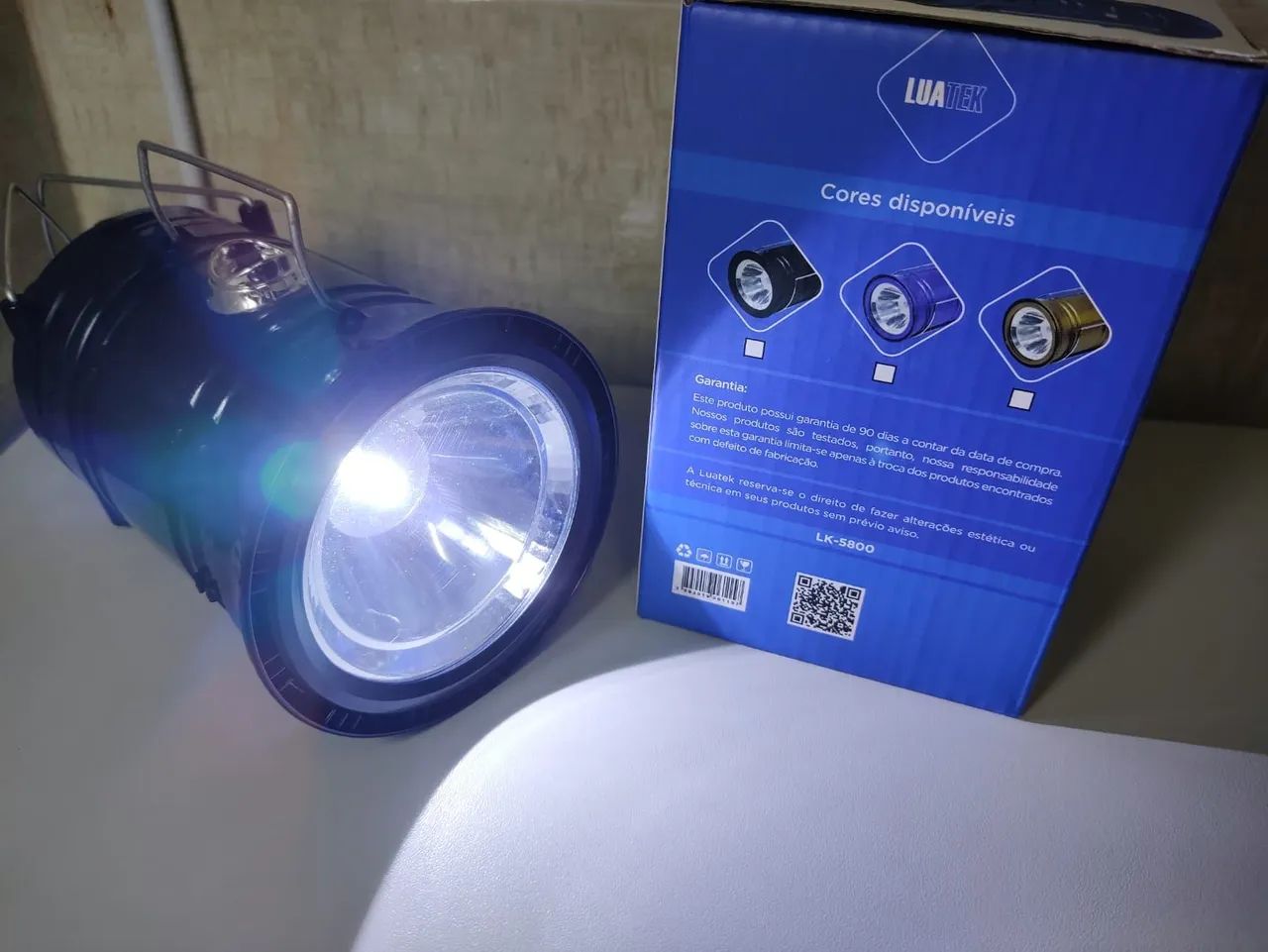 Lanterna de Camping Solar - Bivolt Recarregável. - Foto 4