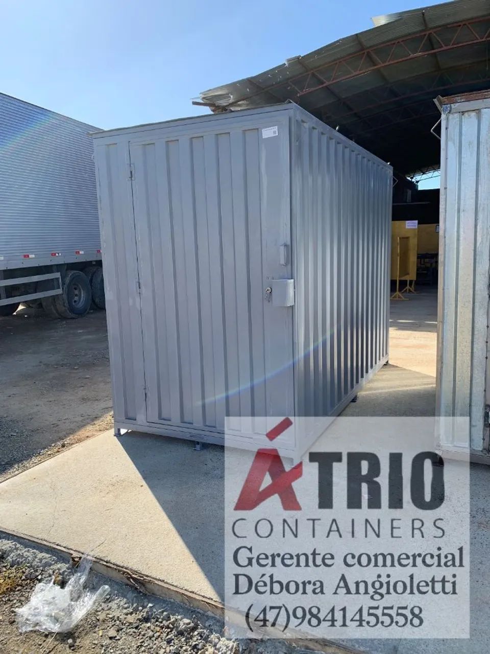 Container depósito almoxarifado cores - Foto 5