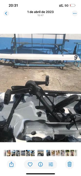 Caiaque Hook Power- com pedal - Foto 3