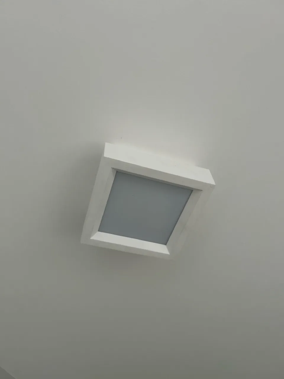 Luminária de Teto Quadrada