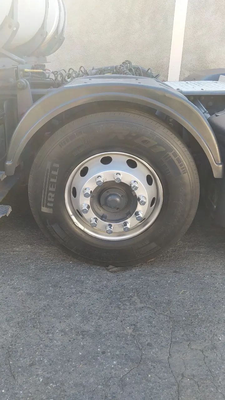 Eixo direcional bitruck 