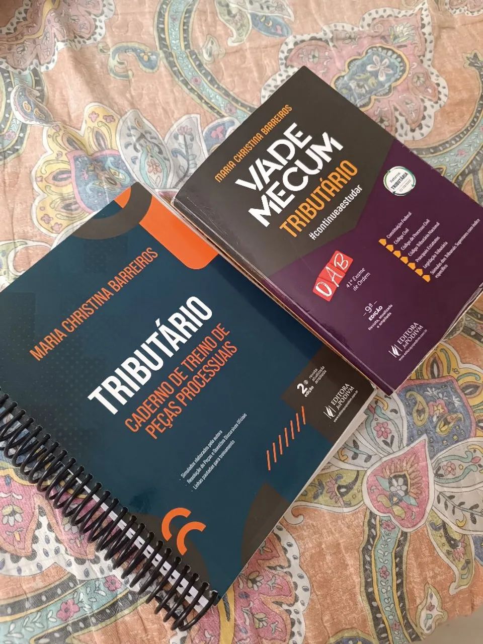 VADE MECUM TRIBUTÁRIO E CADERNO DE TREINO DE PEÇAS MARIA CHRISTINA 