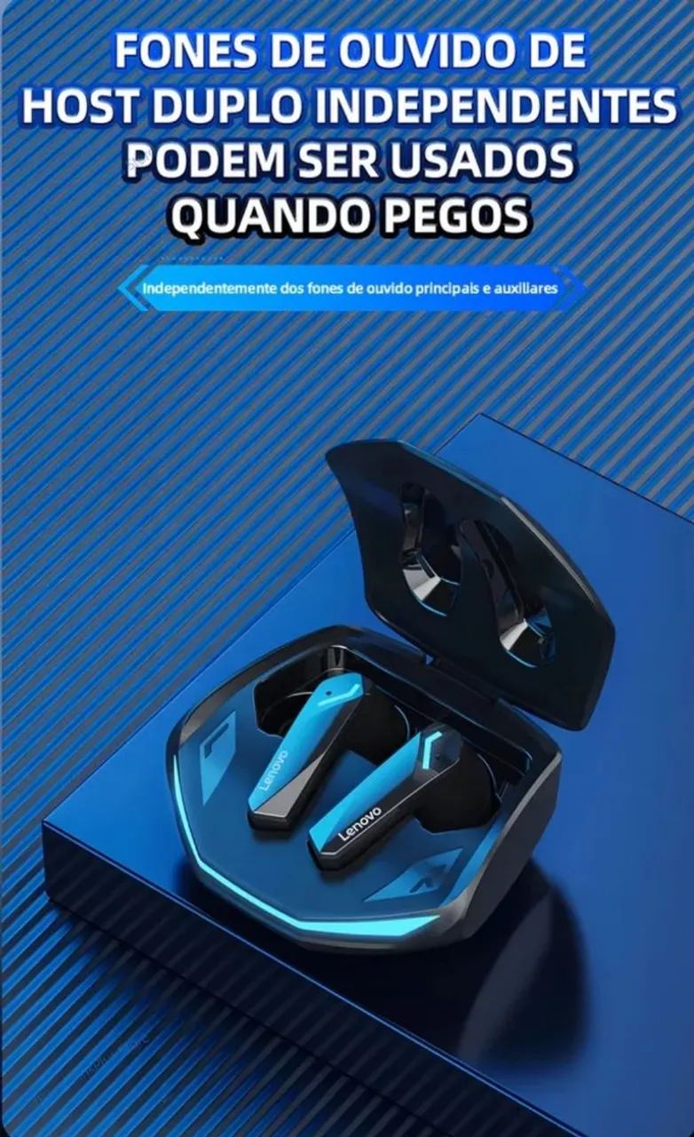Fone de Ouvido Bluetooth Lenovo Thinkplus - Foto 2