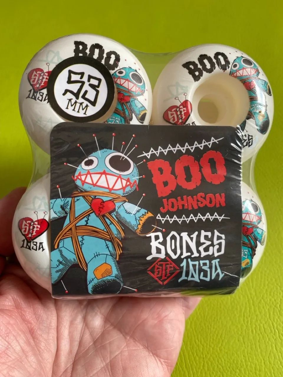 Rodas para skate Bones STF model Boo Johnson tam 53 - Foto 5