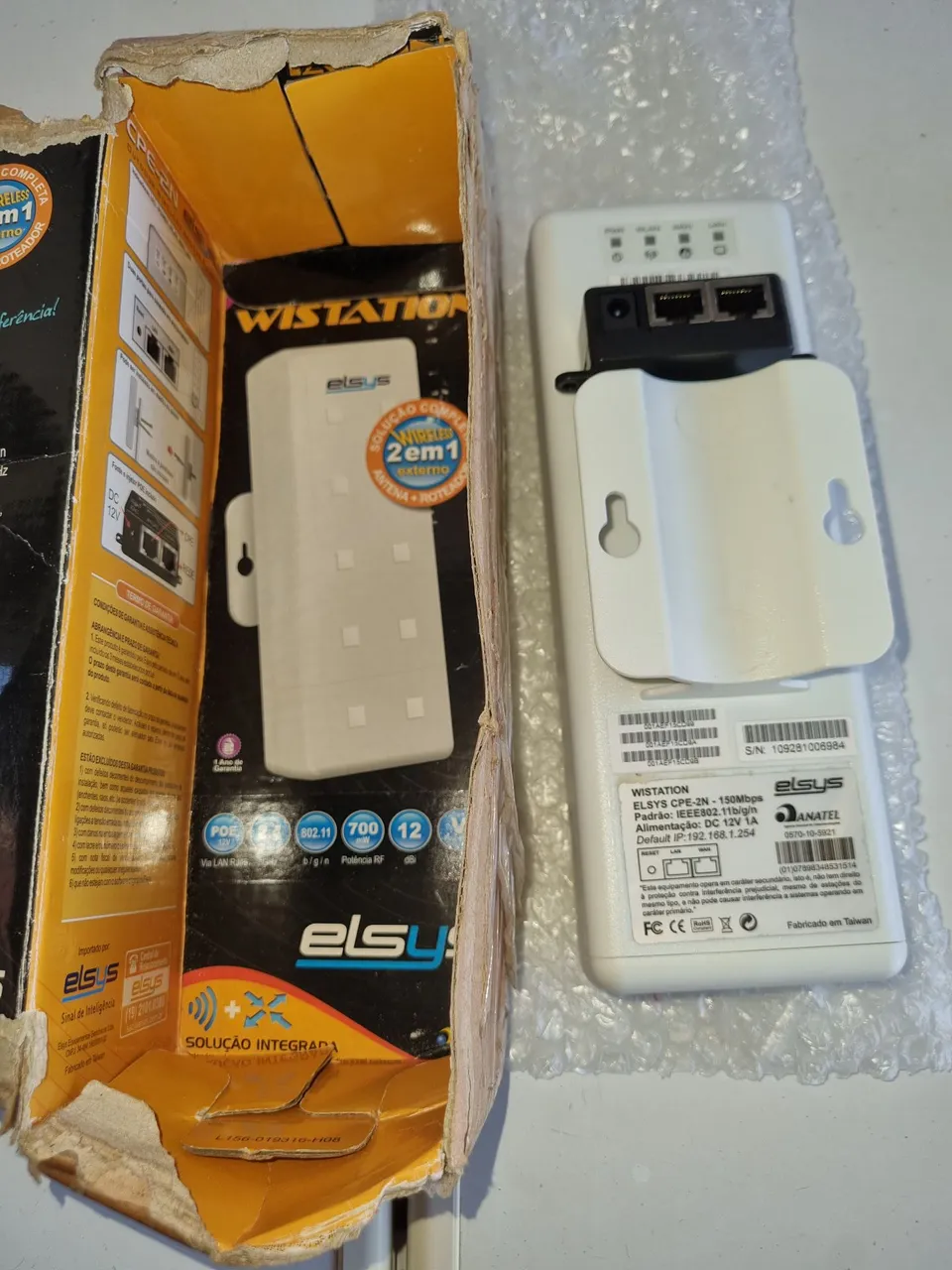 Roteador Wi-Fi Elsys CPE-2N 150Mbps