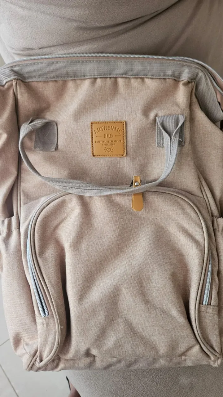 Mochila Maternidade Mommy Bag com Bolso Térmico - Clio MM3499