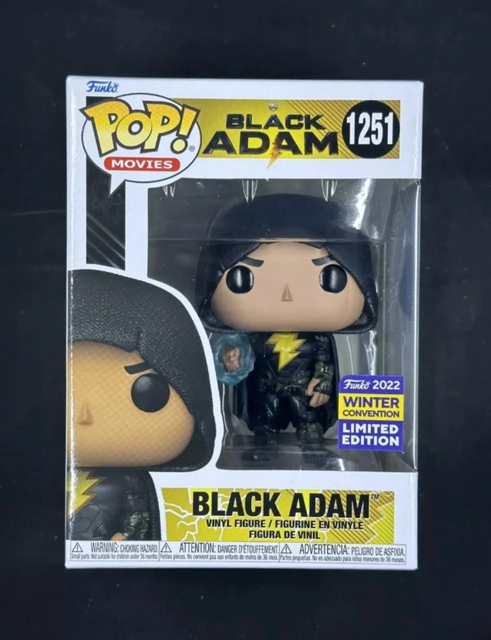 Funko Pop! Black Adam #1251 2022 Winter Convention Limited Edition - Justice League - DC