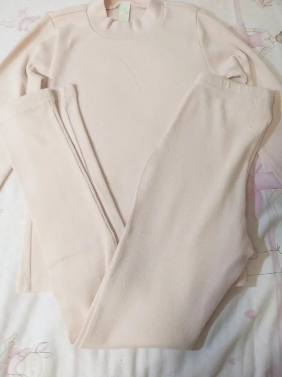 Blusa e calça em malha tamanho 10 - Foto 4
