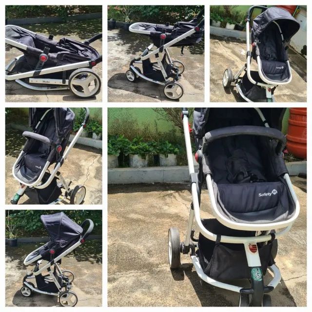 Carrinho com Bebê Conforto Travel System Mobi - Safety 1st - Foto 5