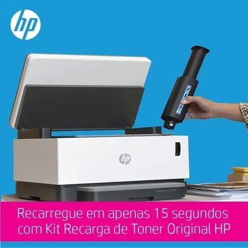 ? Impressora HP Neverstop Laser MFP 1200w - Imprime, Copia e Digitaliza - Foto 3