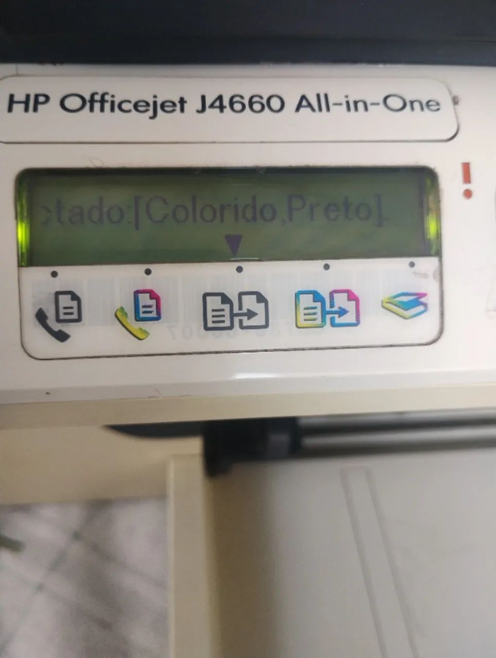 Impressora HP Officejet J4660 All-in- One