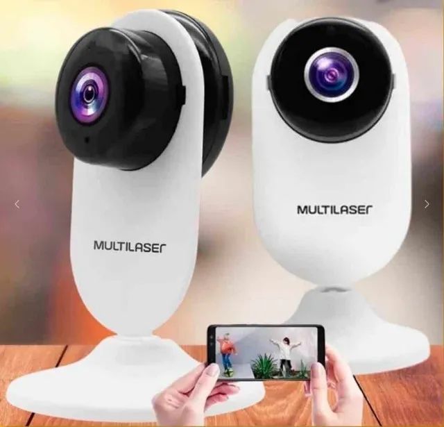 Câmera Interna Inteligente Full HD Wi-Fi - Foto 3