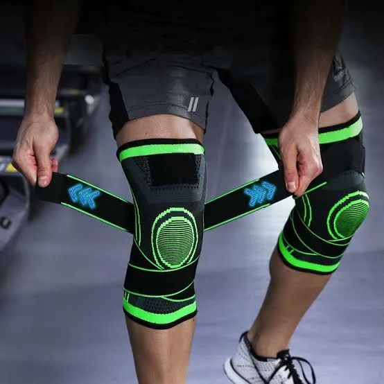 Joelheira de Compressão para Esportes e Exercícios