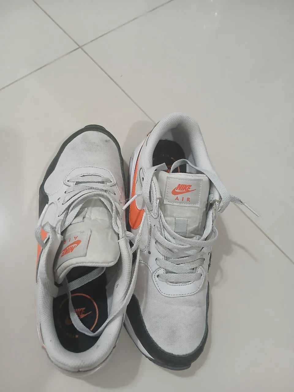 Vendo Nike Air Branco Classico! Fique sempre no Estilo! - Foto 3