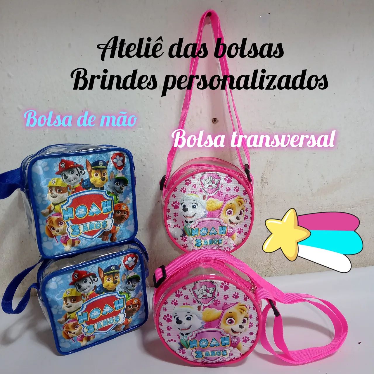 Bolsas Personalizadas com tema Borboleta - Foto 2
