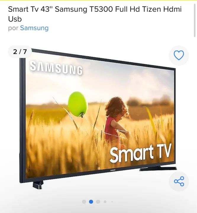 Smart TV Samsung 43 - Foto 4