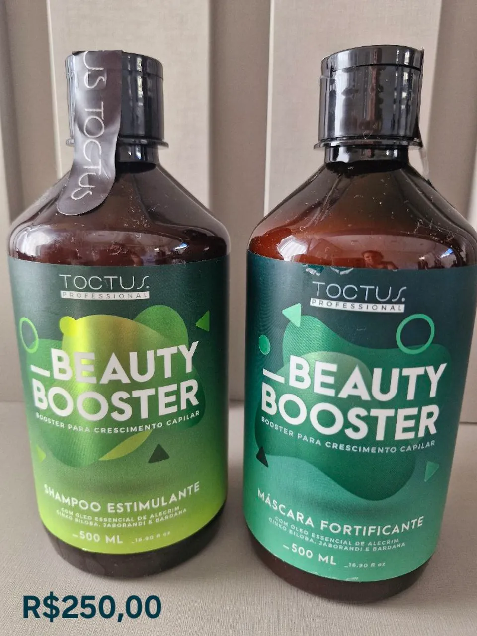 Kit Beauty Booster Toctus - Shampoo e Máscara Capilar