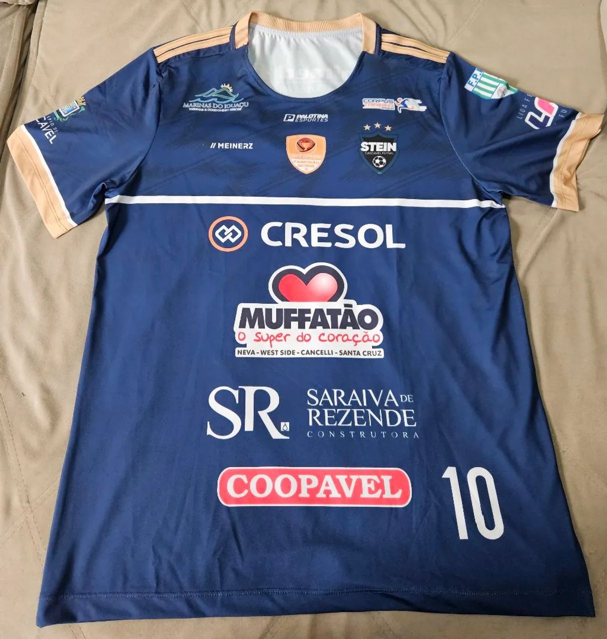 Camisa Meinerz Stein Cascavel Futsal Azul Roupas Esportivas - Main Image