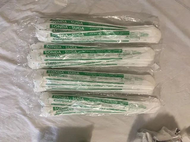 Sonda para aspiração traqueal, com válvula - Foto 2