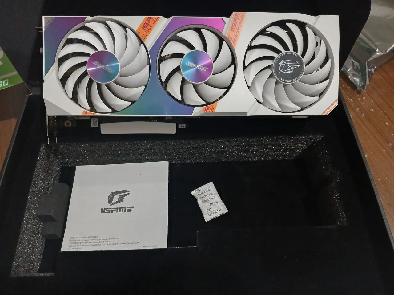 Rtx 3060 12gb White colorful igame - Foto 3