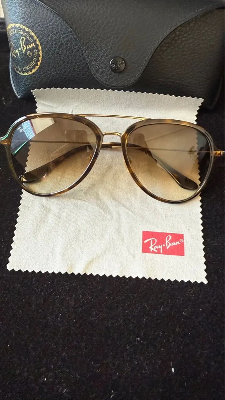 Óculos de Sol Ray-Ban Aviator - Foto 3