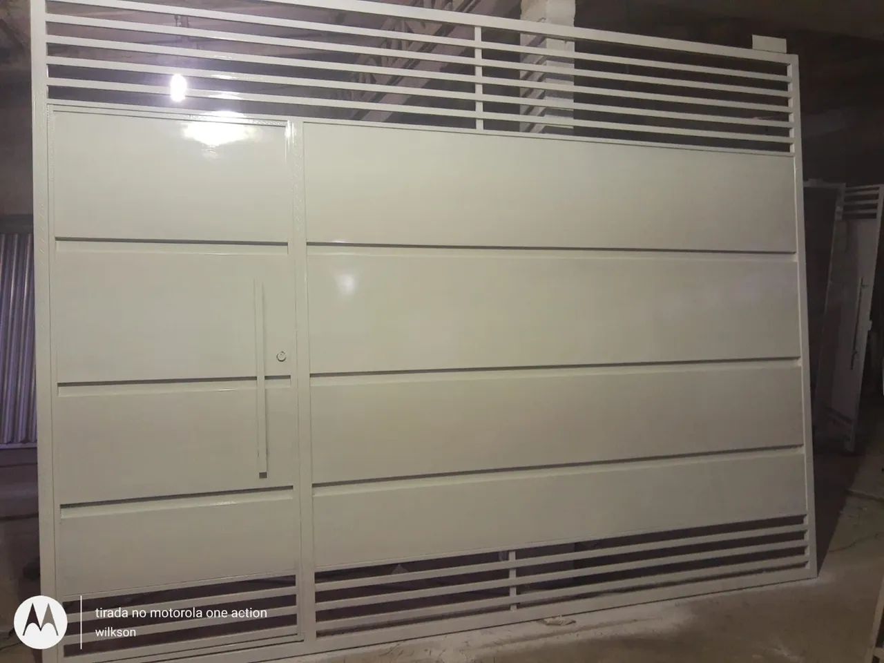 Portão de ferro Moderno64842052982273124