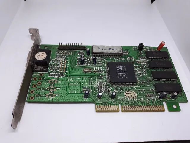 Placa de vídeo SiS 6326 4MB AGP - Foto 5
