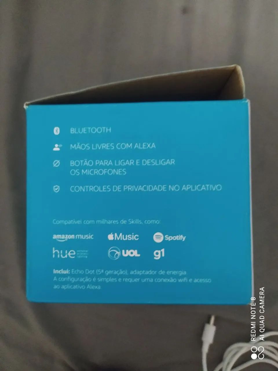 Echo Dot 5ª Geração - Alexa - Bluetooth - Foto 4