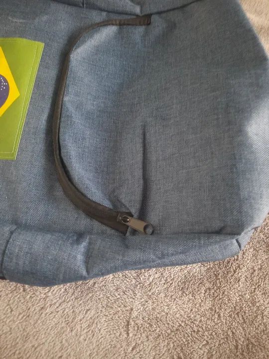 Mochila para notebook nova de tecido  - Foto 4