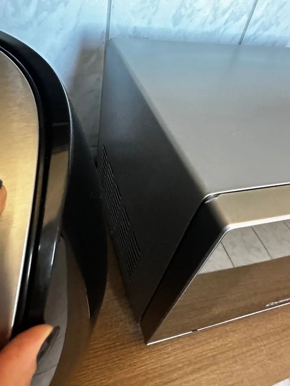 Micro-ondas Inox Consul 20L - 110v R$ 400 - Foto 3