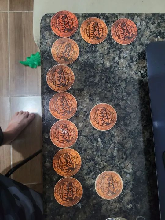 11 Tazos Gigante Taz Maskara(bronze) - Foto 2