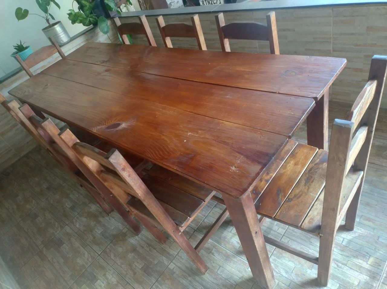 Mesa de eucalipto  - Foto 3