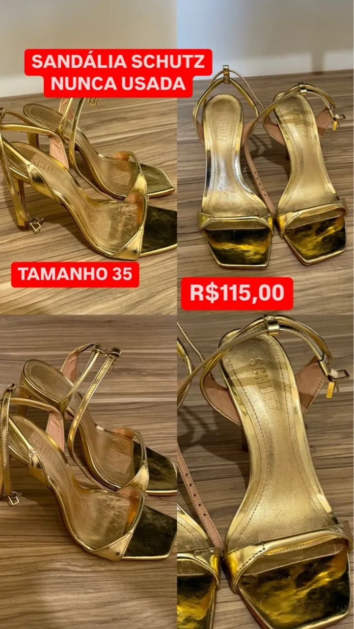 SANDÁLIA SALTO SCHUTZ nova - Foto 3