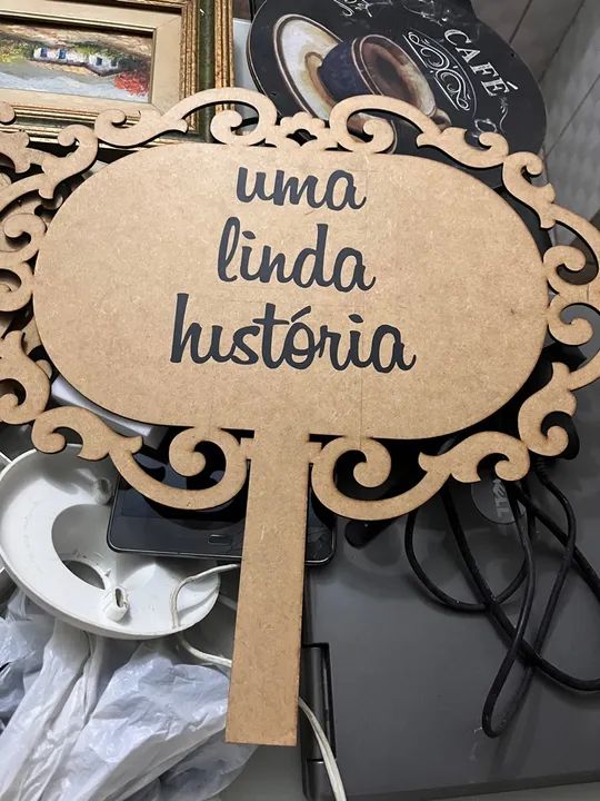 Plaquinha Dindo Prepara o Seu - Foto 2