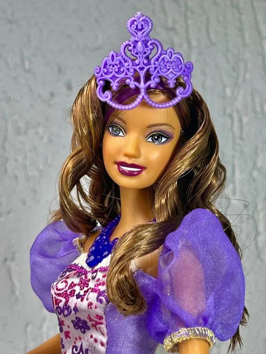 mattel boneca viveca filme barbie e as três mosquiteiras 2009 original antiga coleção - Foto 2