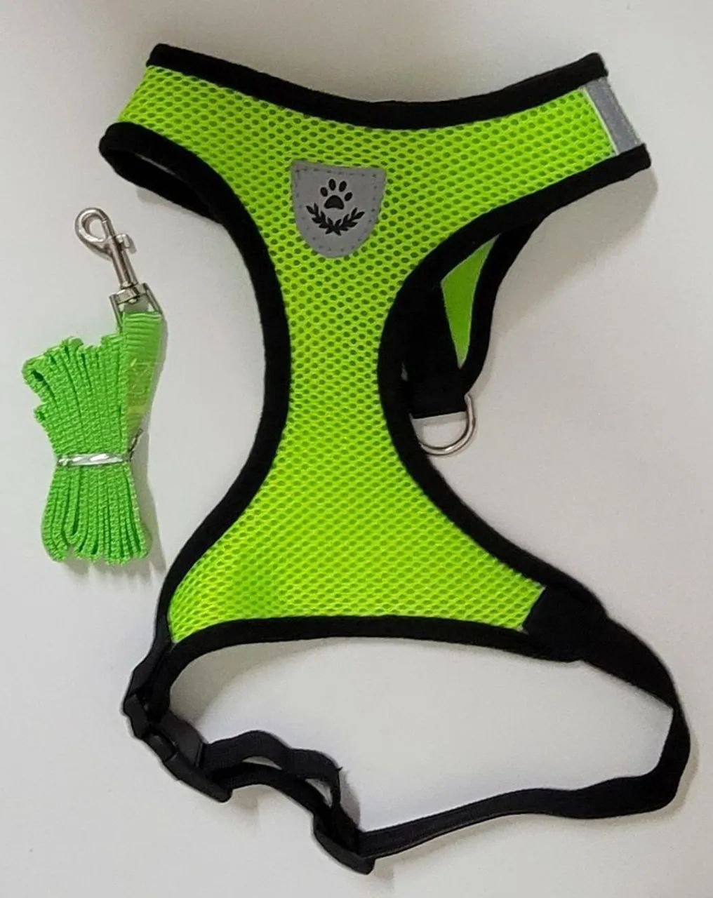 Peitoral (usado 1 x) e guia (nova) para cães até cerca de 10 kg<br> - Foto 4