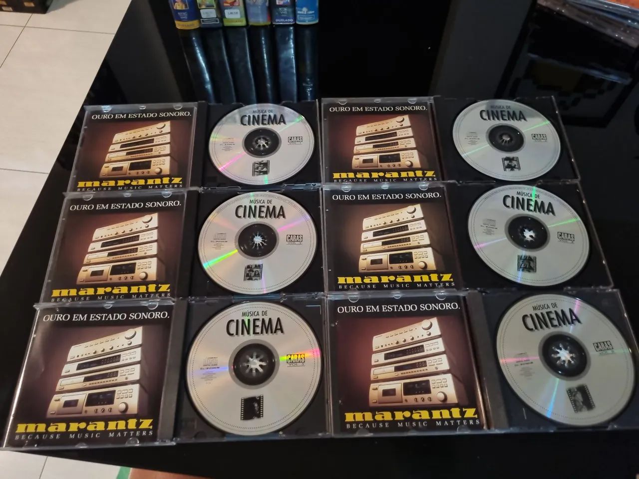 CD CARAS MÚSICA DE CINEMA LOTE COM 06 - Foto 2