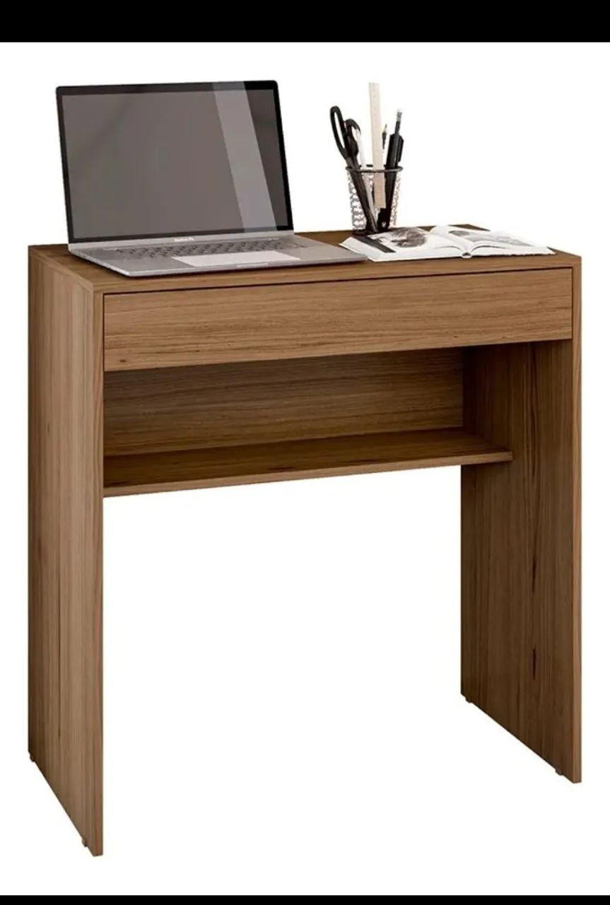 Escrivaninha nova com gaveta 