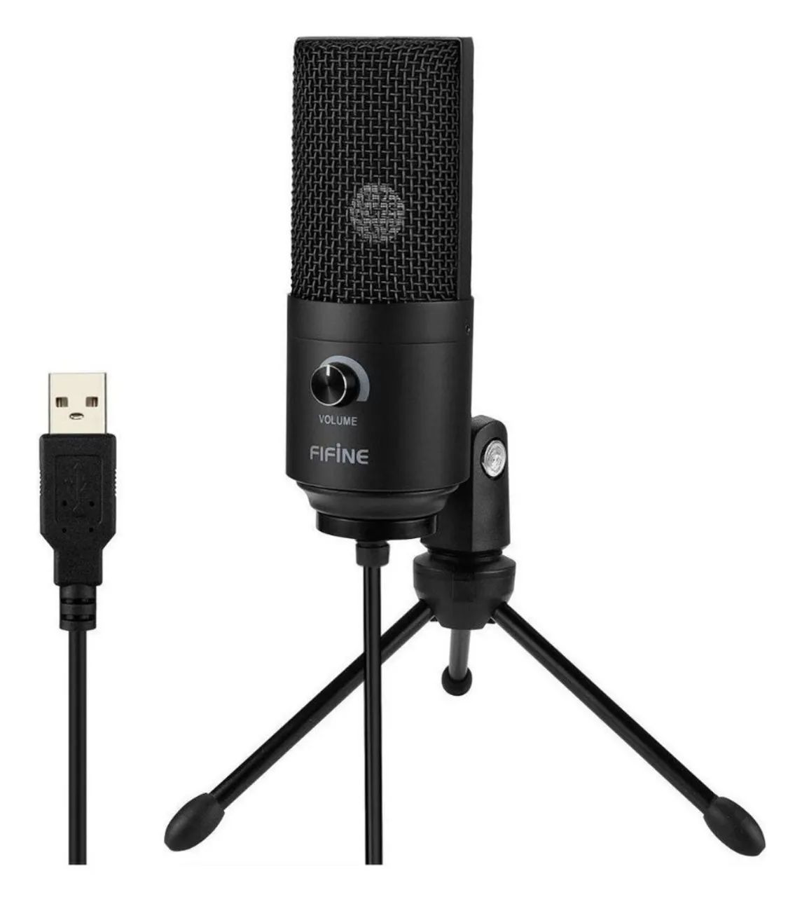 Microfone Fifine USB k669 (aceito cartão)