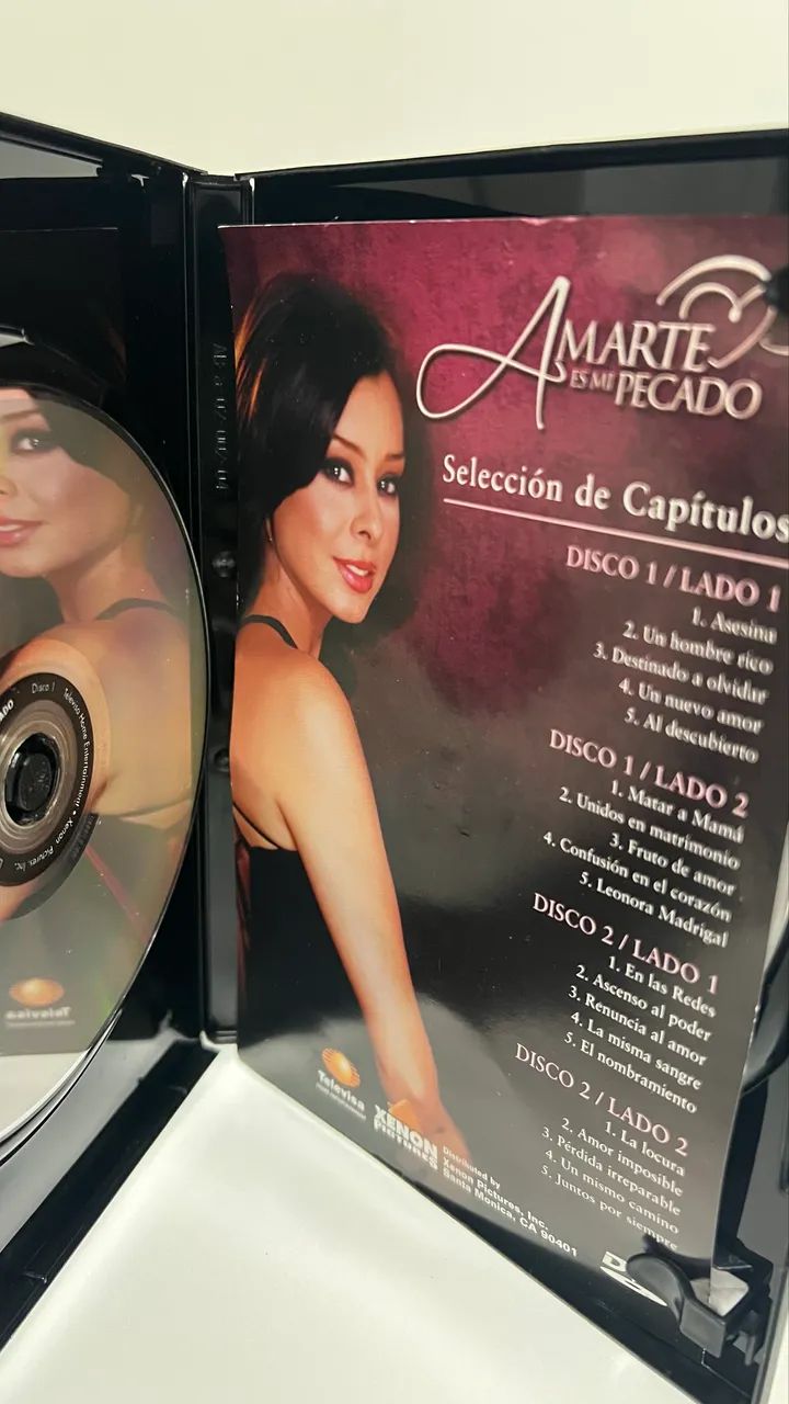 DVD da novela Amarte Es Mi Pecado  - Foto 3