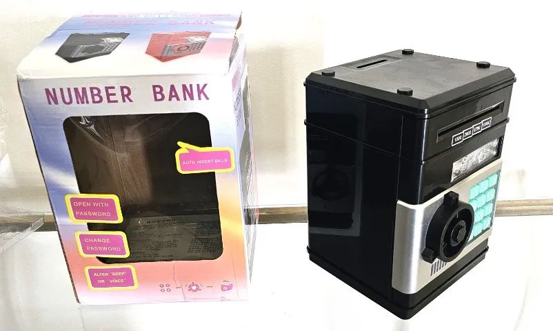 Cofrinho Elétrico Automático Com Senha e Interação - Foto 3