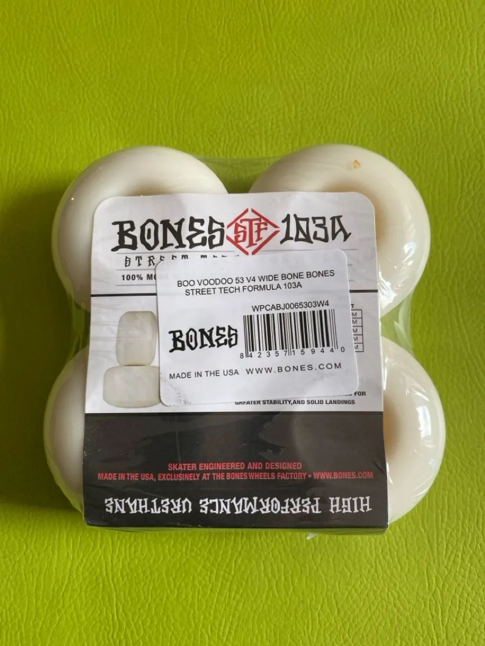 Rodas para skate Bones STF model Boo Johnson tam 53 - Foto 4