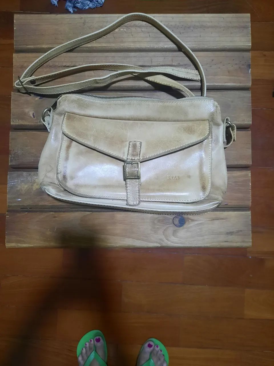 Bolsa de couro marca Ibiza - Foto 2
